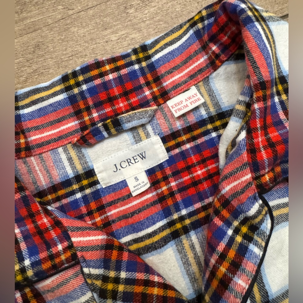 J. Crew Cotton Flannel Pajama Set - Picture 5 of 7